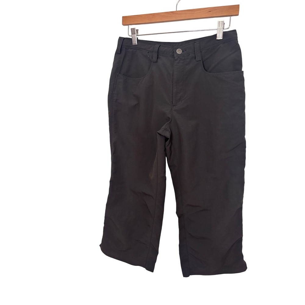 The North Face Womens‎ Pants 10 Gray Hiking Outdoor Capri Crop Gorpcore